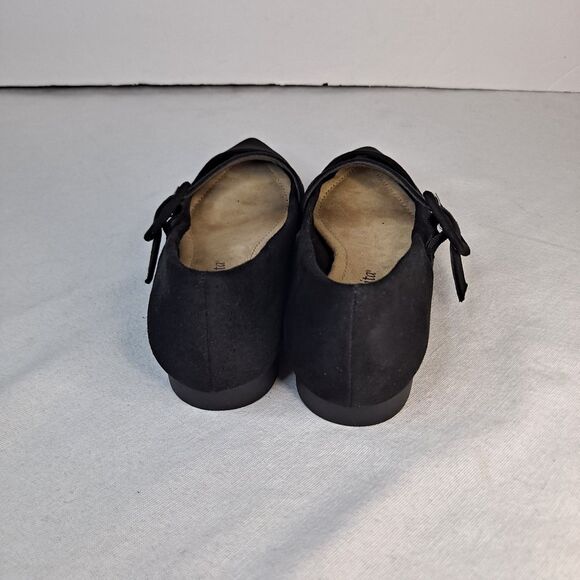 Bella Vita Virginia II Mary Jane Flats Women's Size 6.5M Faux Suede Black - Picture 3 of 9